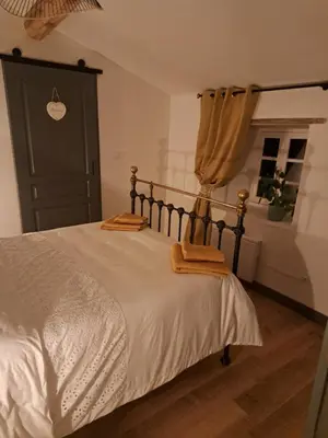 Un ou plusieurs lits dans un hébergement de l'établissement Lavallade 12 Holiday Home