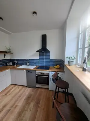 Cuisine ou kitchenette dans l'établissement Lavallade 12 Holiday Home
