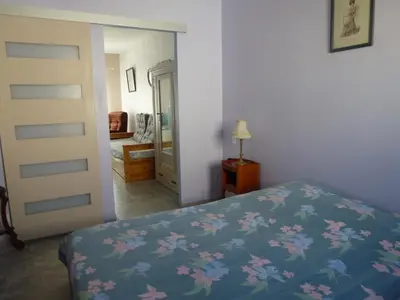 Un ou plusieurs lits dans un hébergement de l'établissement Maison au calme