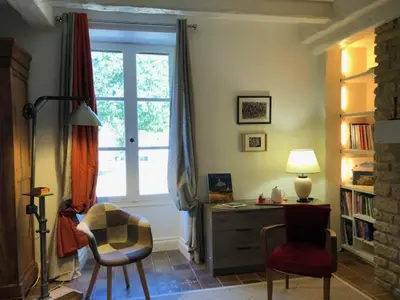 Bibliothèque dans le B&B/chambre d'hôtes