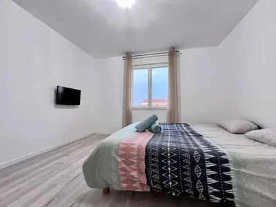 Un ou plusieurs lits dans un hébergement de l'établissement Maison 6 personnes