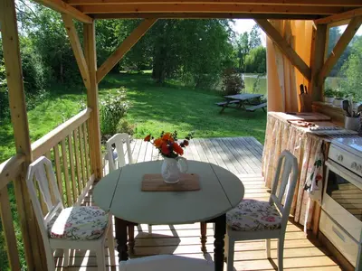 Jardin de l'établissement Orchid Lodge-The Good Life in France