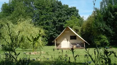 Jardin de l'établissement Orchid Lodge-The Good Life in France