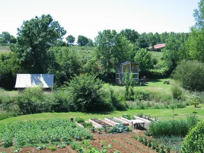 Jardin de l'établissement Orchid Lodge-The Good Life in France