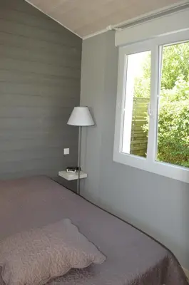 Un ou plusieurs lits dans un hébergement de l'établissement Gîte Du Côté De Chez soann