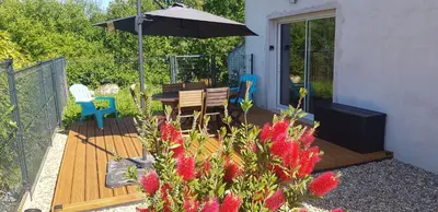 Jardin de l'établissement les bouchos