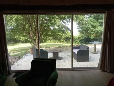 Jardin de l'établissement La grange d'Isabelle