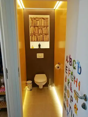 Salle de bains dans l'établissement Maison proche LA ROCHELLE & Ile de Ré