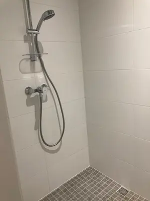 Salle de bains dans l'établissement Gîte des Vignes