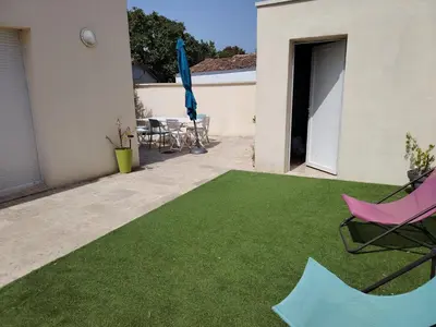 Jardin de l'établissement Maison petit havre de paix