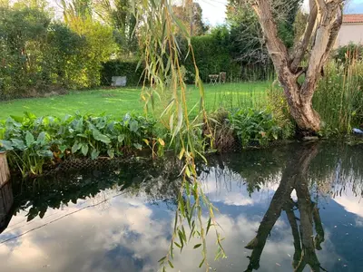 Paysage naturel près de la maison de vacances