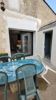 Terrasse ou espace extérieur de l'établissement Maison élégante entre Ré et Marais
