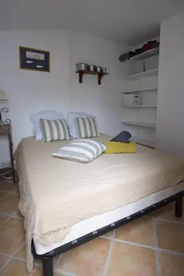 Un ou plusieurs lits dans un hébergement de l'établissement Le refuge de la Fée - centre et plage