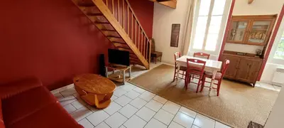 Coin salon dans l'établissement Le Duplex Bordeaux