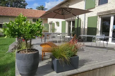 Jardin de l'établissement Escale Gâtine