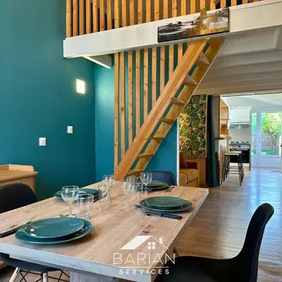 7min de la plage - Maison typique - Cour privative