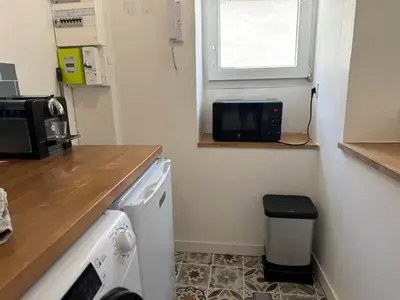 Cuisine ou kitchenette dans l'établissement ღ Le Mezzo - Studio proche Centre & Wifi