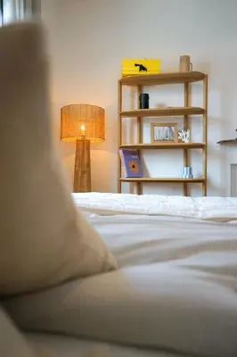 Un ou plusieurs lits dans un hébergement de l'établissement Appartement vue mer - Châtelaillon-Plage - Maison Eole