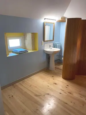 Salle de bains dans l'établissement La Métairie Maison de Charme