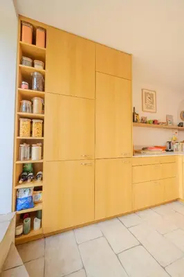 Cuisine ou kitchenette dans l'établissement Enari House