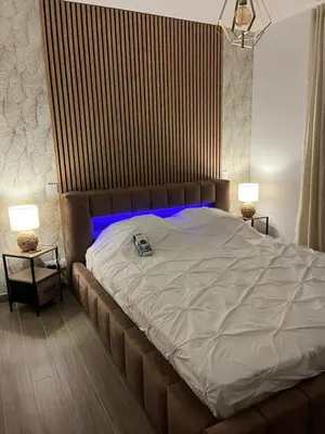 Un ou plusieurs lits dans un hébergement de l'établissement chambre d'hotes Les 3 moineaux