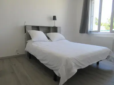 Un ou plusieurs lits dans un hébergement de l'établissement Appartement T2 emplacement idéal
