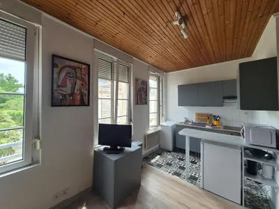 Cuisine ou kitchenette dans l'établissement Eve apartment, Wi-Fi, Spacious