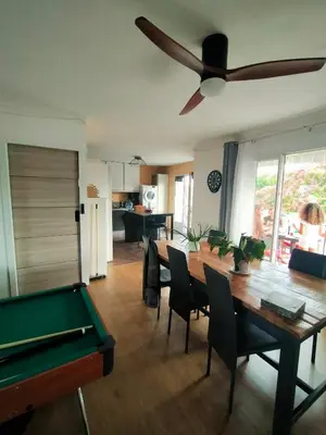 Plan de l'établissement Maison familiale 4 chambres, proche commerces et plage