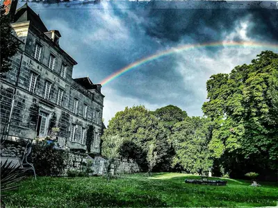 Jardin de l'établissement Château du Port Hublé