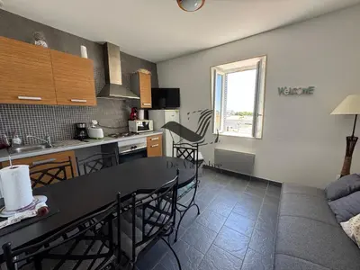 Cuisine ou kitchenette dans l'établissement ARISTIDE 7 - Appartement idéalement situé