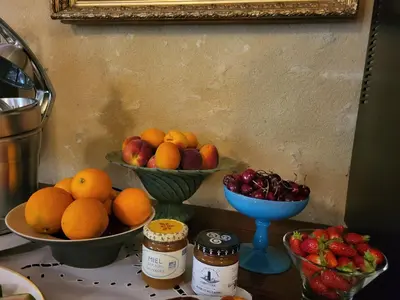 Nourriture dans le B&B/chambre d'hôtes ou à proximité