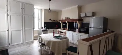 Cuisine ou kitchenette dans l'établissement Villa Margo