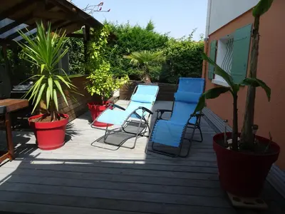 Jardin de l'établissement Le jardin de Brigitte