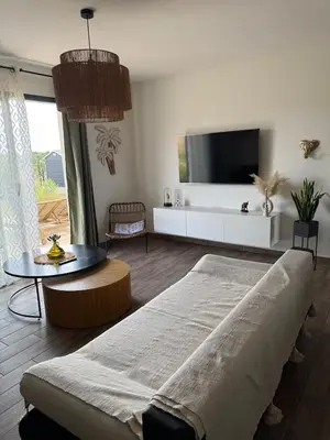 Un ou plusieurs lits dans un hébergement de l'établissement Maison neuve