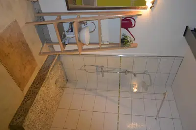 Salle de bains dans l'établissement Le gîte 31 confort