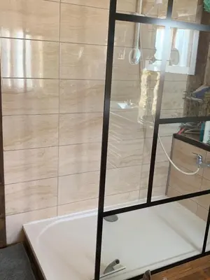 Salle de bains dans l'établissement Le gîte 31 premium