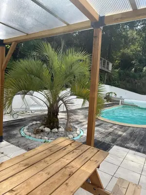 Piscine de l'établissement Les gîtes du pied mulet ou située à proximité