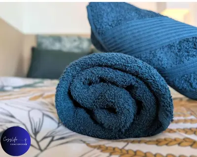 Un ou plusieurs lits dans un hébergement de l'établissement L'Oasis by Cozylife - Centre Ville