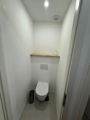 Salle de bains dans l'établissement Villa Champs et Mer