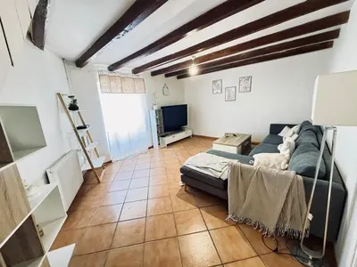 Télévision ou salle de divertissement dans l'établissement Cozy house