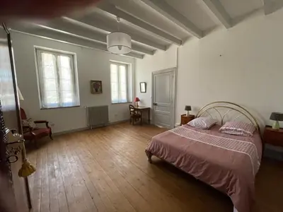 Un ou plusieurs lits dans un hébergement de l'établissement Gitevdelacour