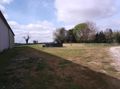 Paysage naturel près de le camping