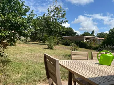 Jardin de l'établissement Maison Cosy Retour de plage