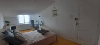Un ou plusieurs lits dans un hébergement de l'établissement Chambre CHARDON - Maison partagée - 2 personnes