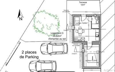 Plan de l'établissement Les Iles d'ici