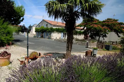 Jardin de l'établissement Maison d'hôtes LE LAVOIR