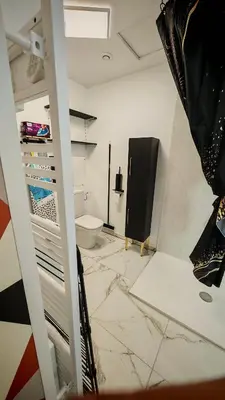 Salle de bains dans l'établissement Studio 40