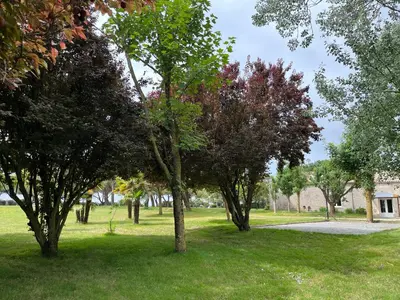 Jardin de l'établissement Logis nature et mer