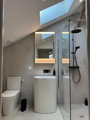 Salle de bains dans l'établissement Il Clovio - Discreet luxury, close to Futuroscope