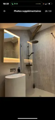 Salle de bains dans l'établissement Il Clovio - Discreet luxury, close to Futuroscope
